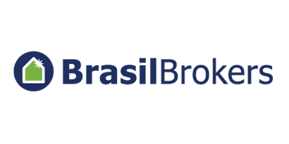 Logotipo com o texto Brasil Brokers