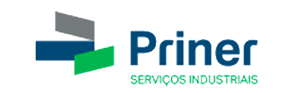 Logotipo com o texto Priner Serviços Industriais