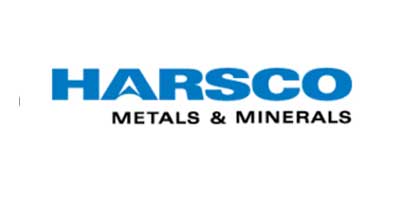 Logotipo com o texto Harsco Metals & Minerals